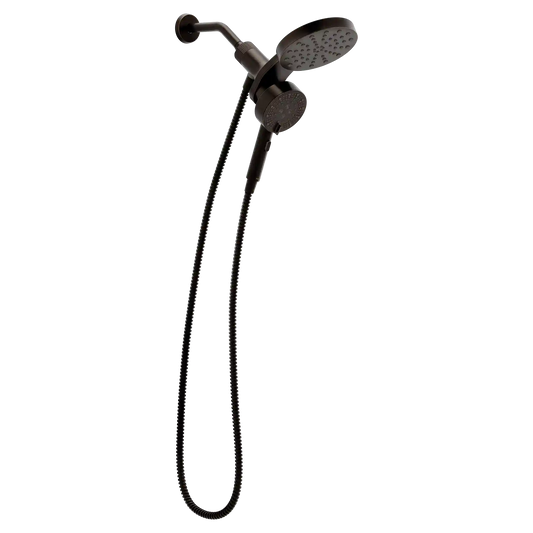 Magnetix Six-Function 6.7" Diameter Spray Head Standard with Handshower