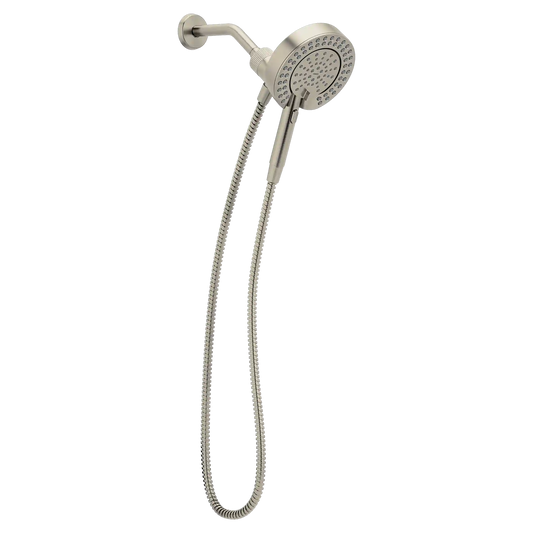 Magnetix Six-Function 6-1/2" Diameter Spray Head Standard with Handshower