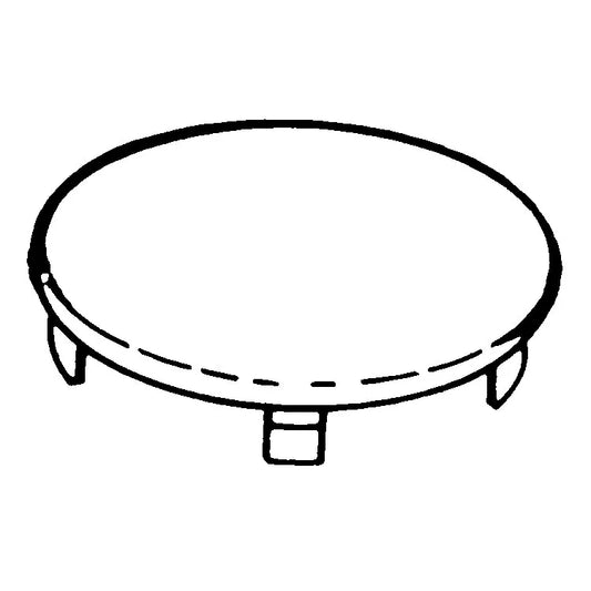 Moen Stainless Steel Sink Hole Cover 1-1/2"