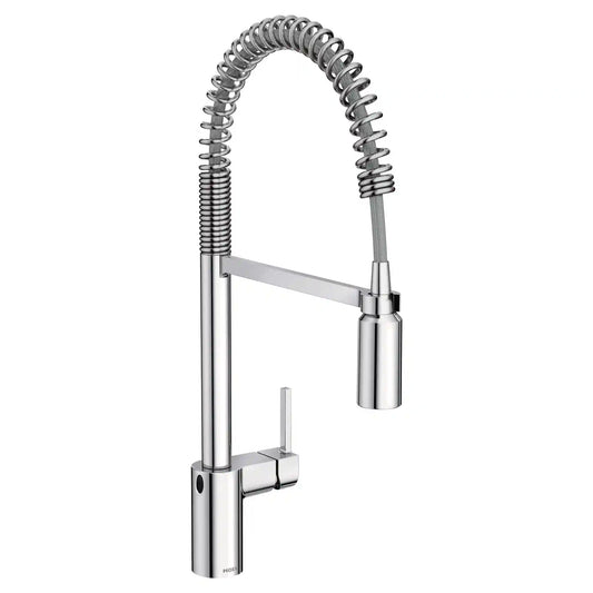 Align MotionSense Wave Single Sensor One-Handle High Arc Pre-Rinse Spring Pulldown Kitchen Faucet