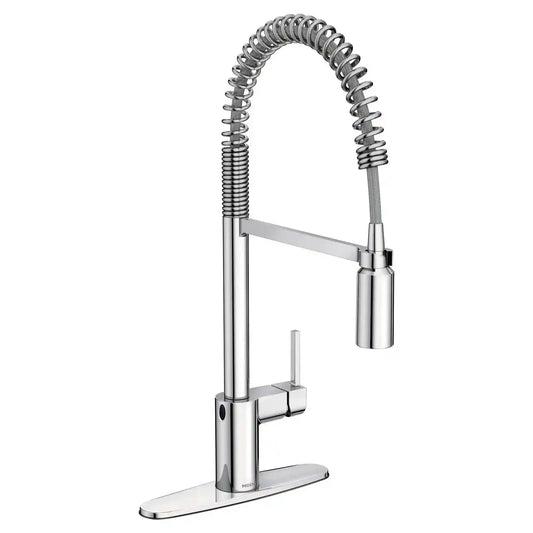 Align MotionSense Wave Single Sensor One-Handle High Arc Pre-Rinse Spring Pulldown Kitchen Faucet