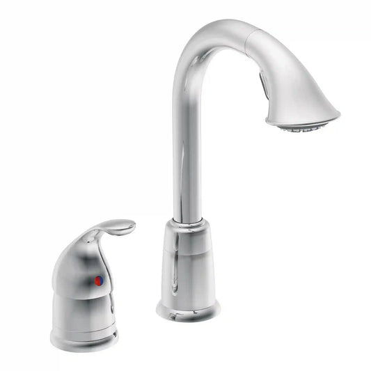 Camerist One-Handle High Arc Pulldown Bar Faucet
