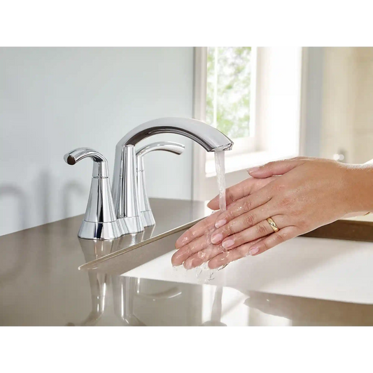 Glyde Two-Handle High Arc Bathroom Faucet