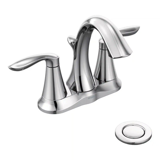 Eva Two-Handle High Arc Bathroom Faucet