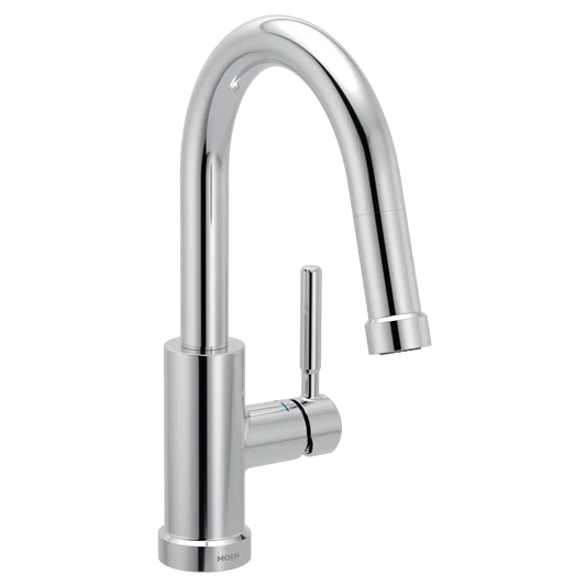 Kivo One-Handle High Arc Pulldown Bar Faucet
