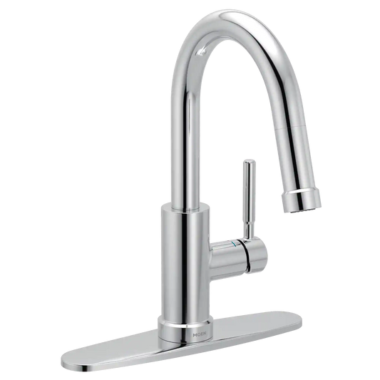 Kivo One-Handle High Arc Pulldown Bar Faucet