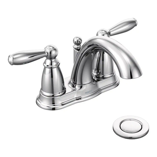 Brantford Two-Handle Low Arc Bathroom Faucet