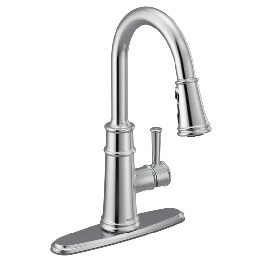 Belfield One-Handle High Arc Pulldown Kitchen Faucet