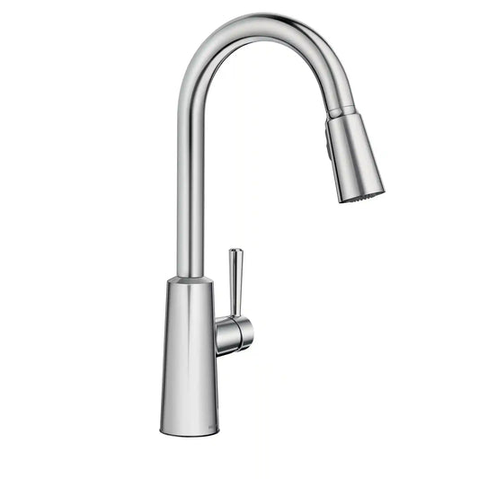Riley One-Handle High Arc Pulldown Kitchen Faucet