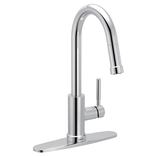 Kivo One-Handle High Arc Pulldown Kitchen Faucet