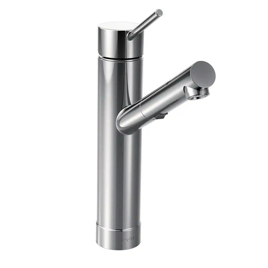 Moen Tilt One-Handle Low Arc Pullout Kitchen Faucet