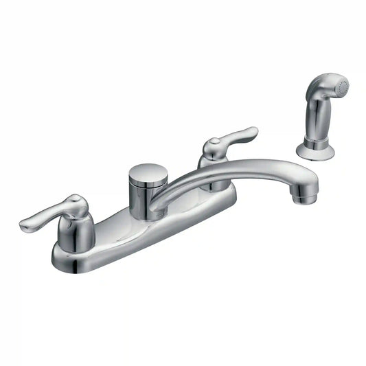 Chateau Two-Handle Low Arc Kitchen Faucet