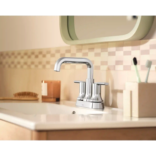 Zyla Two-Handle High Arc Bathroom Faucet