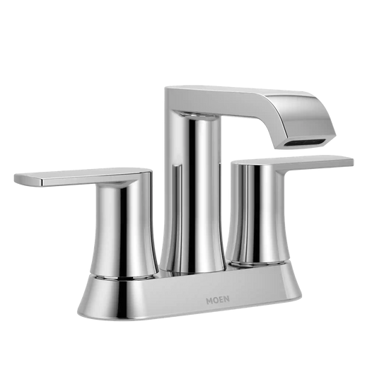 Genta Two-Handle High Arc Bathroom Faucet