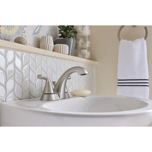 Haber Two-handle Centerset Bathroom Sink Faucet