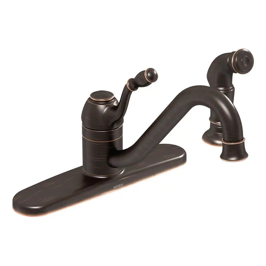 Lindley One-Handle Low Arc Kitchen Faucet