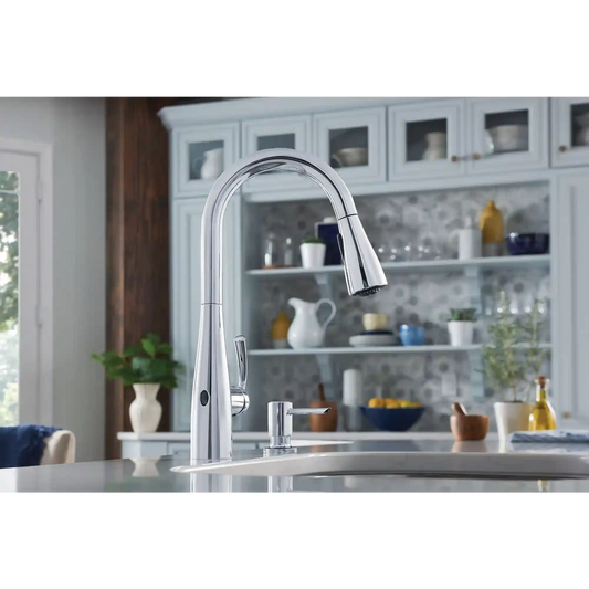 Essie MotionSense One-Handle High Arc Single Sensor Pulldown Kitchen Faucet
