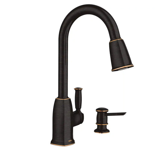 Wellsley One-Handle High Arc Pulldown Kitchen Faucet