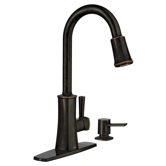 Bridgestone One-Handle High Arc Pulldown Kitchen Faucet