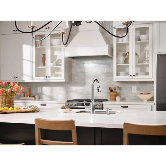 Nolia One-Handle High Arc Pulldown Kitchen Faucet