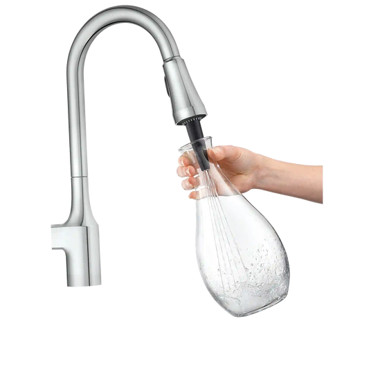 Milton One-Handle High Arc Pulldown Kitchen Faucet