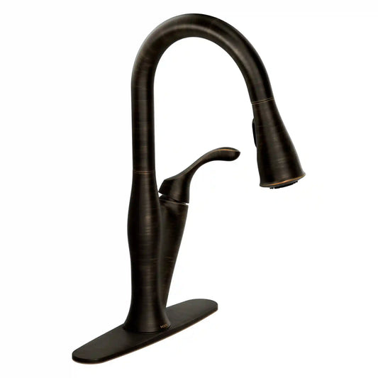 Benton One-Handle High Arc Pulldown Kitchen Faucet