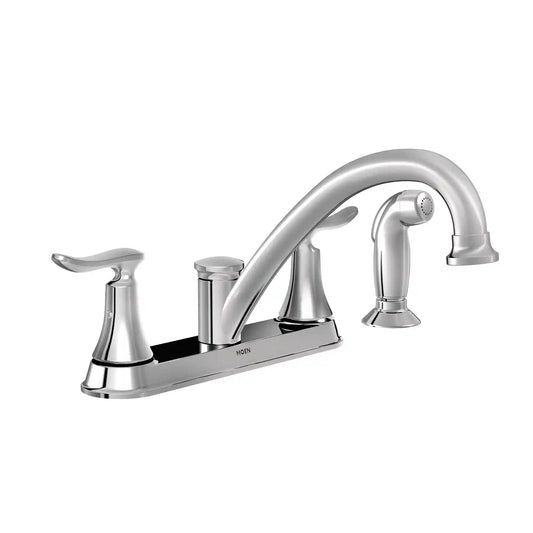Solidad Two-Handle Low Arc Kitchen Faucet