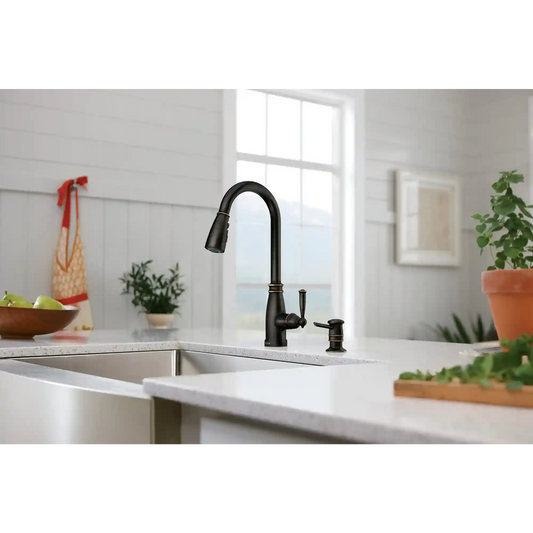 Morado One-Handle High Arc Pulldown Kitchen Faucet