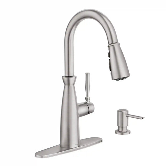 Surie One-Handle High Arc Pulldown Kitchen Faucet