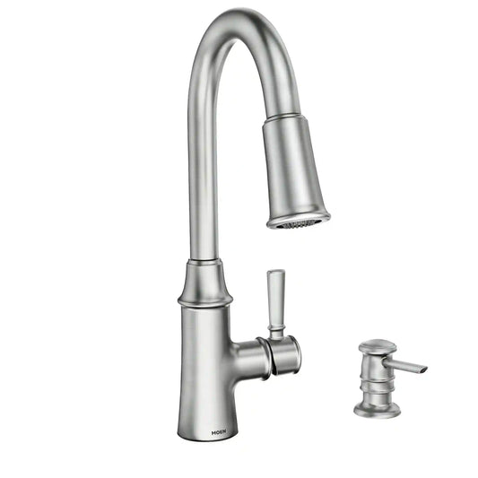 Caris One-Handle High Arc Kitchen Faucet