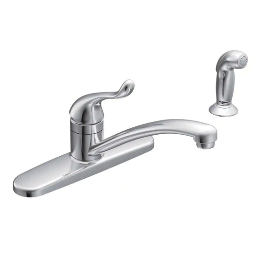 Adler One-Handle Low Arc Kitchen Faucet