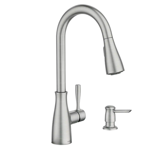 Lucira One-Handle High Arc Pulldown Kitchen Faucet