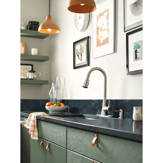 Sarai Smart Kitchen Faucet One-Handle High Arc Pulldown