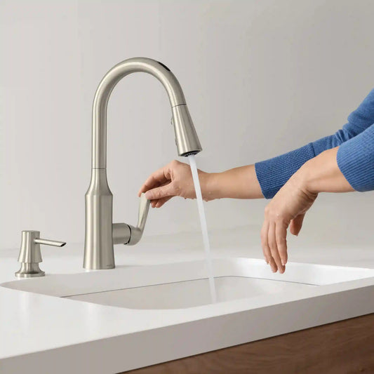 Cadia Smart Kitchen Faucet One-Handle High Arc Pulldown