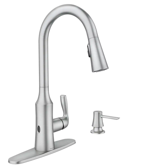Cadia One-Handle High Arc Pulldown Kitchen Faucet