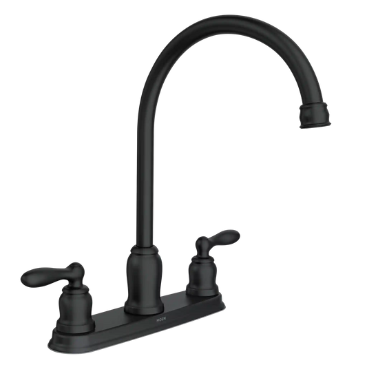 Caldwell Two-Handle High Arc Kitchen Faucet