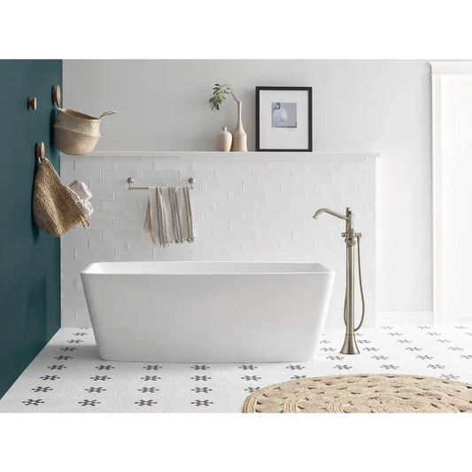 Belfield One-Handle Tub Filler Includes Hand Shower
