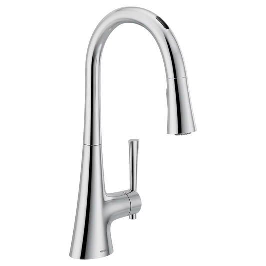 Kurv Smart Faucet Voice Control One-Handle High Arc Pulldown Kitchen Faucet