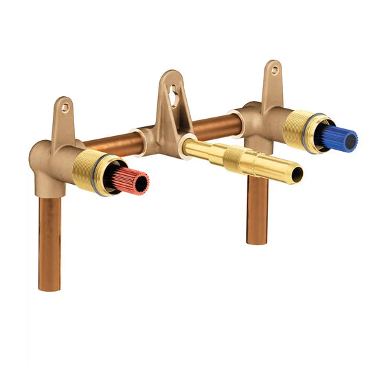 M-Pact Wallmount Valve 8" Center 1/2" CC Connection