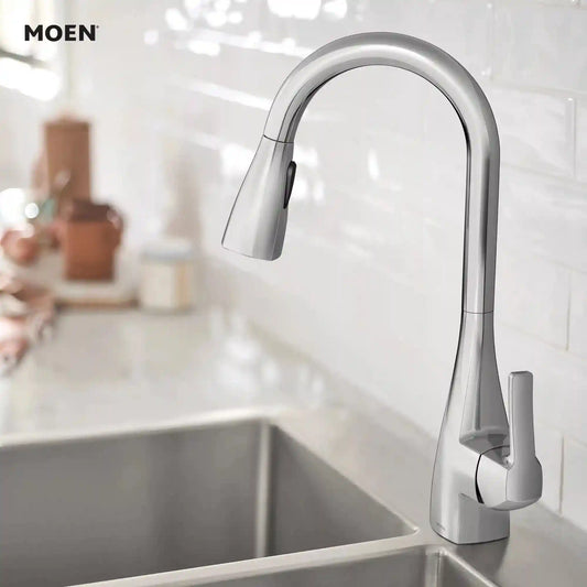 Kiran One-Handle High Arc Pulldown Kitchen Faucet