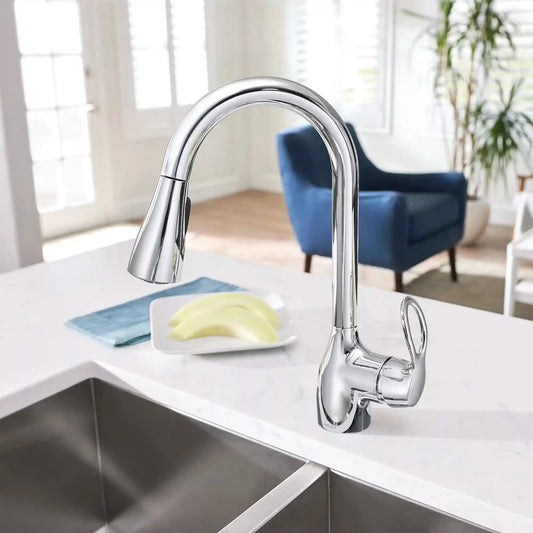 Kleo One-Handle High Arc Pulldown Kitchen Faucet