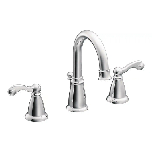 Traditional Two-Handle High Arc Bathroom Faucet