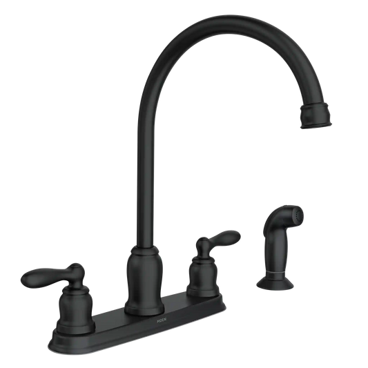 Caldwell Two-Handle High Arc Kitchen Faucet