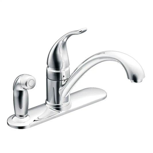 Torrance One-Handle Low Arc Pullout Kitchen Faucet