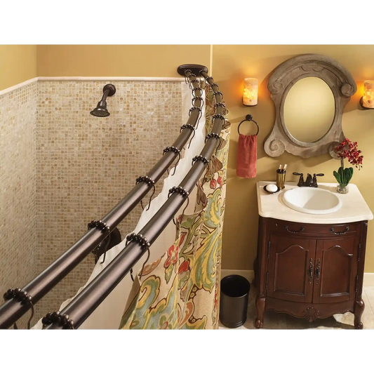 Moen Adjustable Curved Shower Rod
