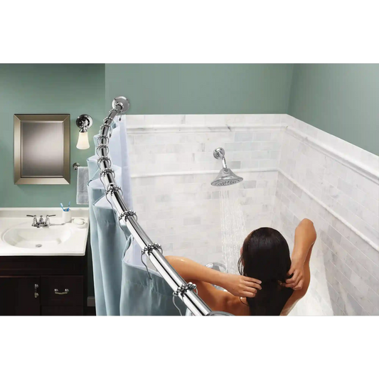 Moen Curved Tension Shower Rod