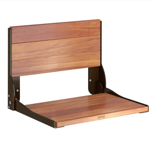 Moen Bath Safety and Teak Folding Shower Seat