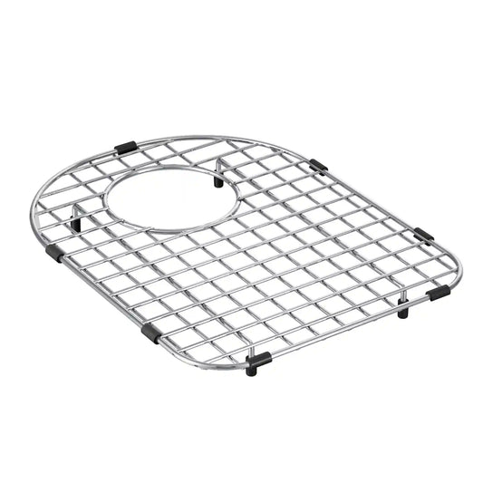 Moen Stainless D Shape Rear Drain Bottom Grid Accessory fits 13" x 16.5" Sink Bowls