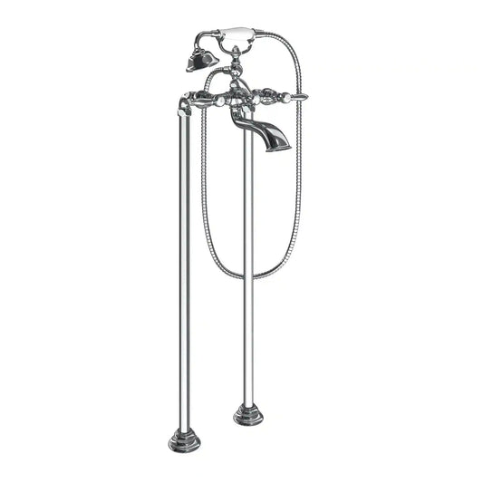 Weymouth Two-Handle Tub Filler Includes Hand Shower