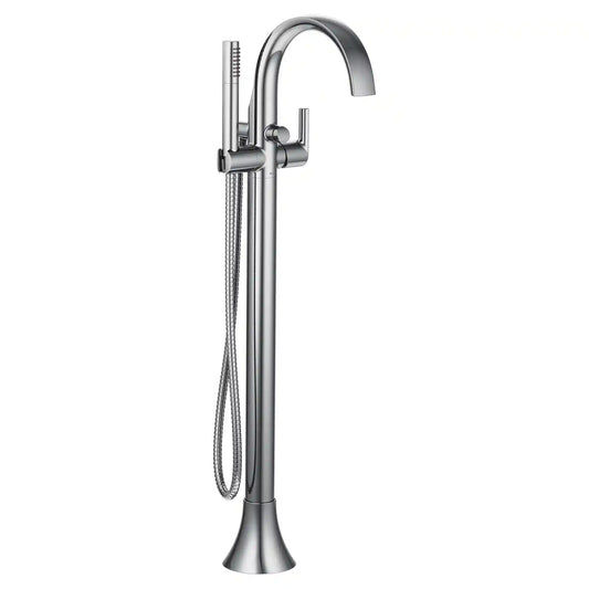 Doux One-Handle Tub Filler Including Handheld Shower